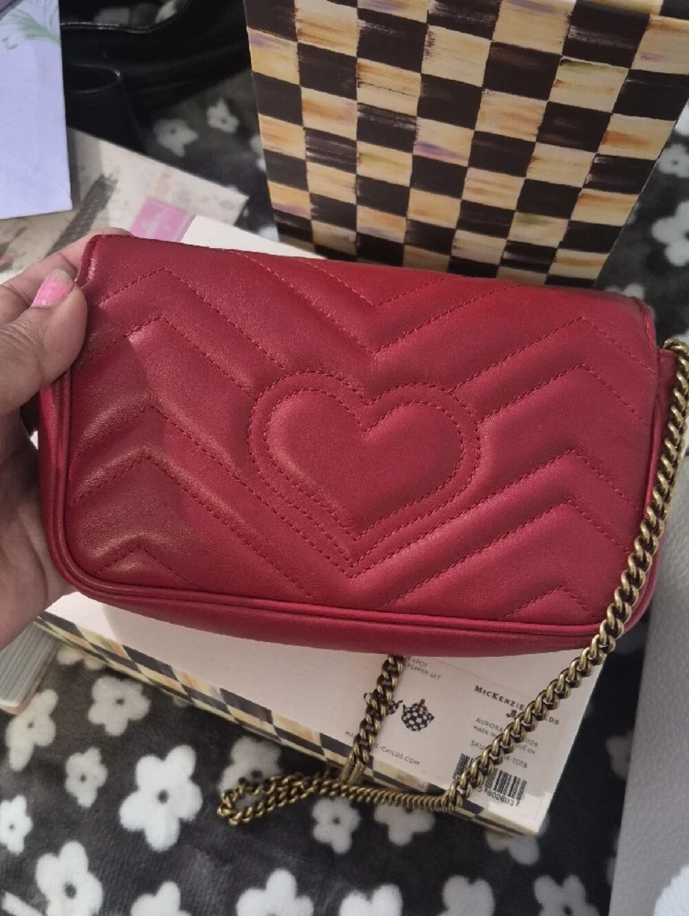 Gucci compact crossbody
